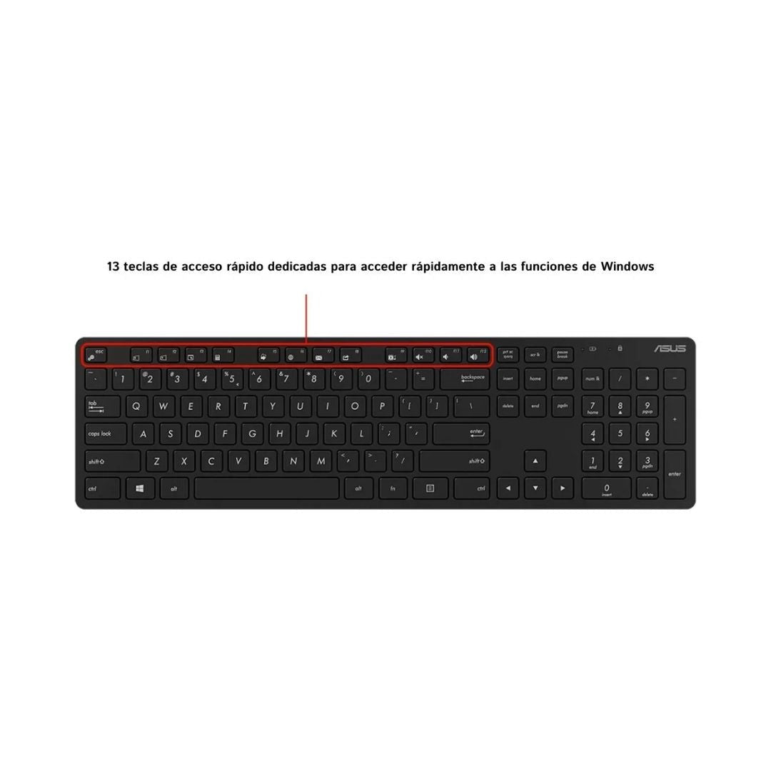 Kit ASUS Teclado y Mouse