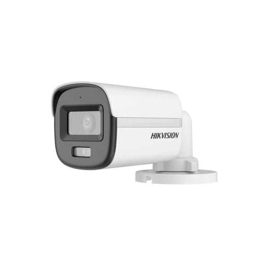 Camara Hikvision TVI ColorVu 2MP Luz Blanca 20m IP67 DS-2CE10DF0T-PF 2.8MM