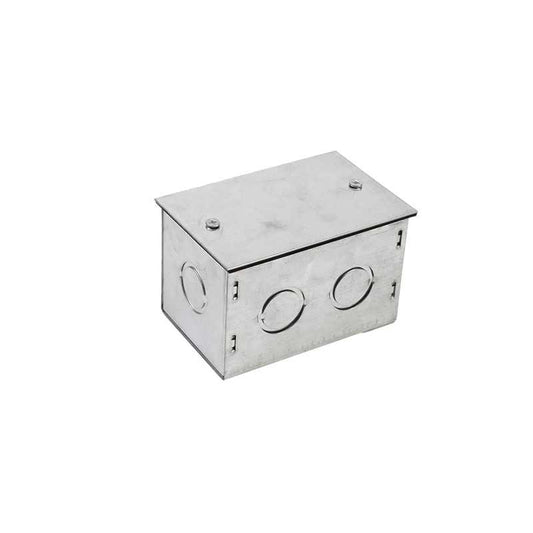 CAJA METALICA 100X65X65 C/TAPA ZINCADA