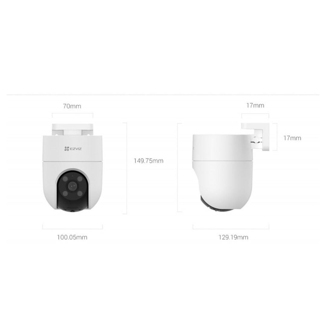 CÁMARA WIFI 360° EZVIZ H8C FULLHD